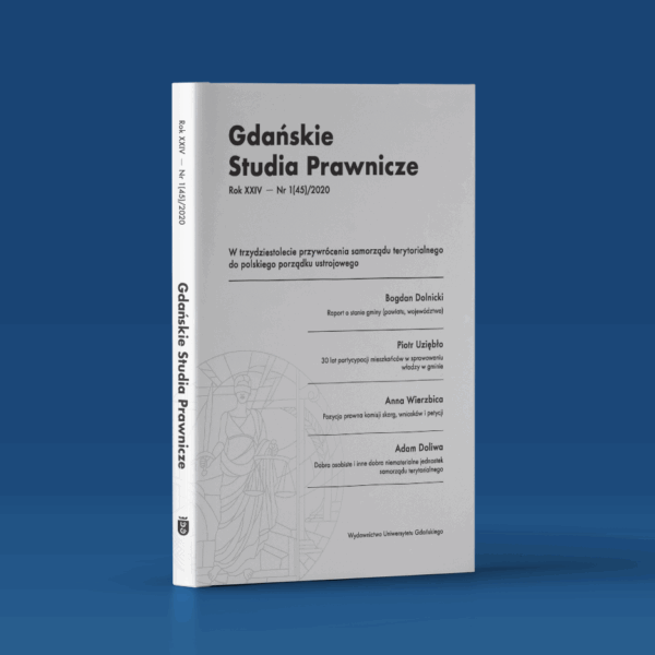 Gdańskie Studia Prawnicze 1(45)/2020
