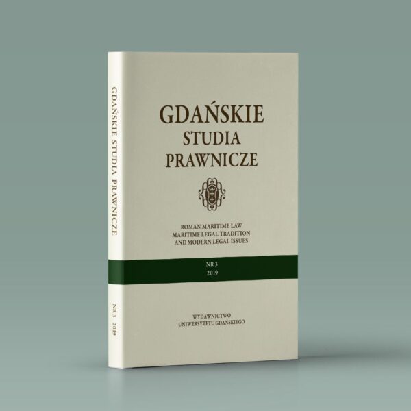 Gdańskie Studia Prawnicze 3/2019