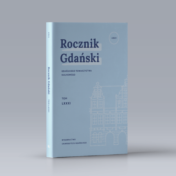 Rocznik Gdański. Tom LXXXI (2021)