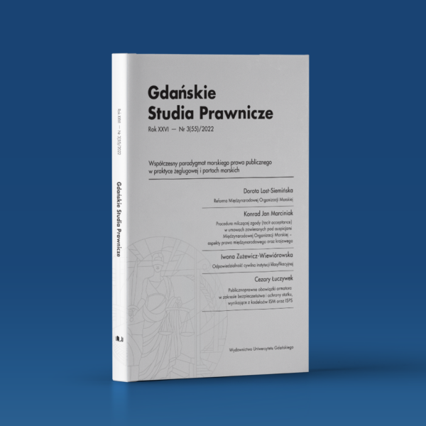 Gdańskie Studia Prawnicze 3(55)/2022