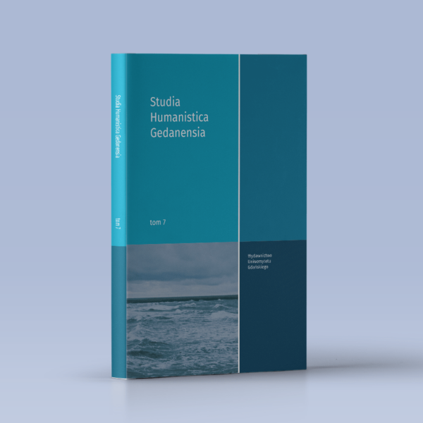 Studia Humanistica Gedanensia 2022, t. 7