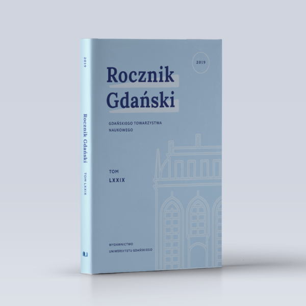 Rocznik Gdański. Tom LXXIX (2019)