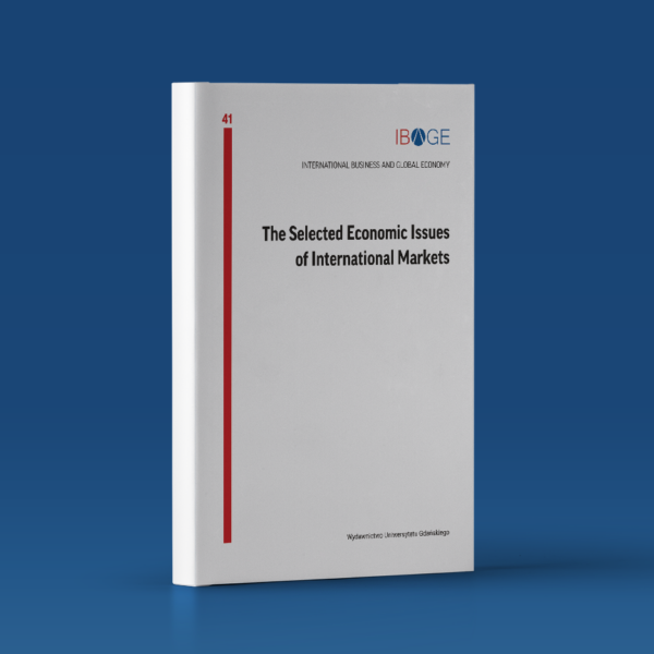 IBAGE 2023, nr 41. The Selected Economic Issues of International Markets
