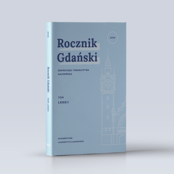 Rocznik Gdański. Tom LXXXII (2022)