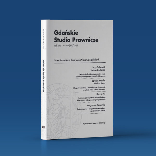 Gdańskie Studia Prawnicze 4(61)/2023
