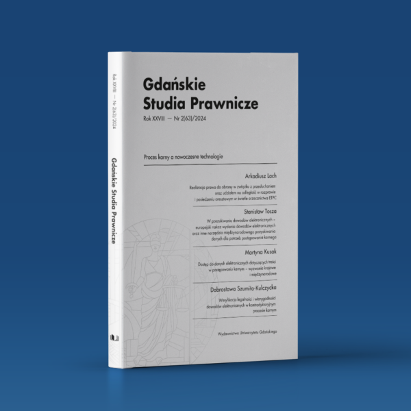 Gdańskie Studia Prawnicze 2(63)/2024