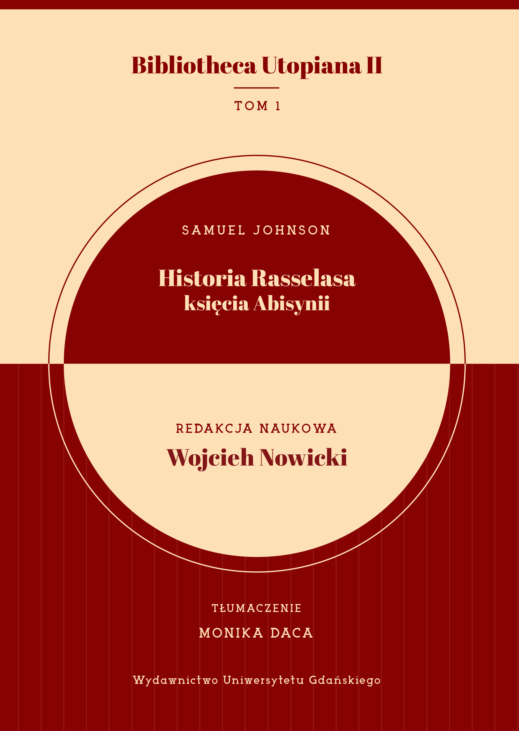 Johnson – Historia Rasselasa księcia Abisynii przód