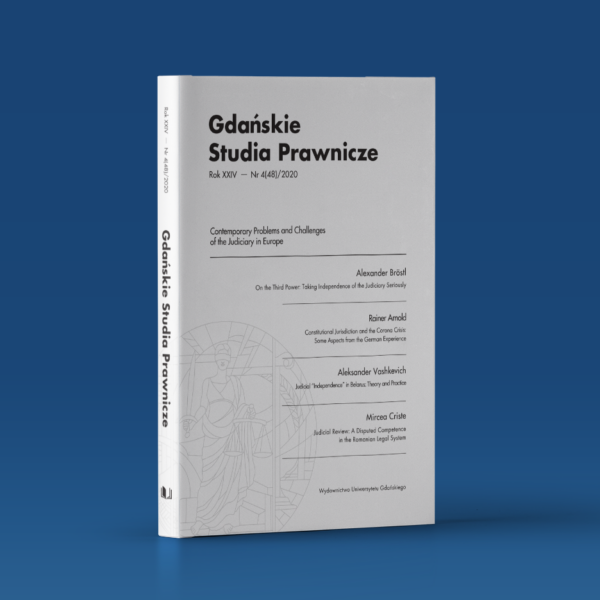 Gdańskie Studia Prawnicze 4(48)/2020