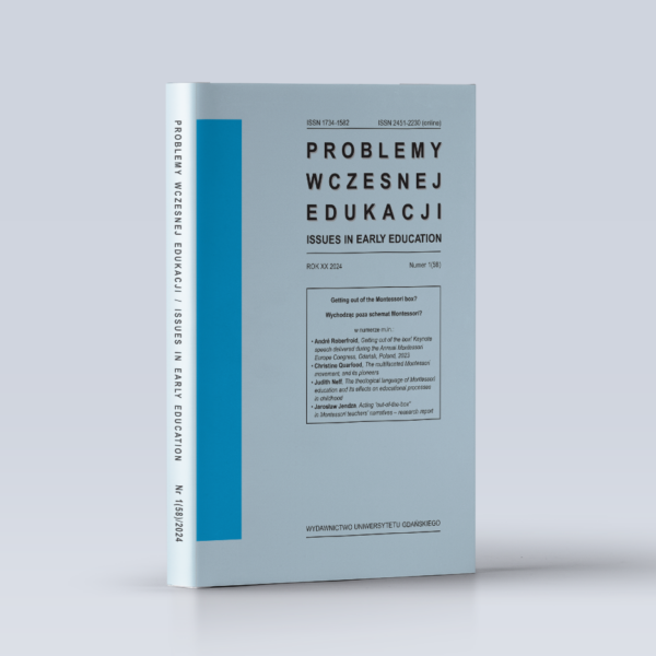 Problemy Wczesnej Edukacji 2024, nr 1(58)
