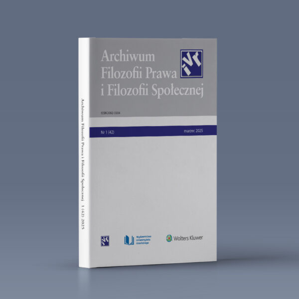 Archiwum Filozofii Prawa i Filozofii Społecznej 1(42)/2025