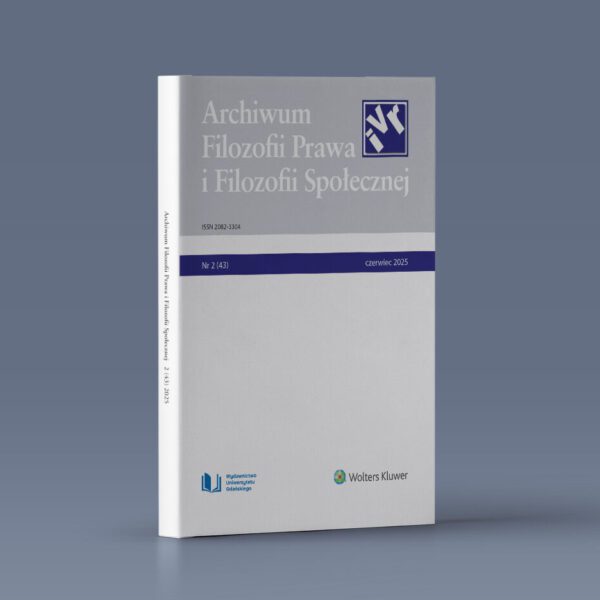 Archiwum Filozofii Prawa i Filozofii Społecznej 2(43)/2025
