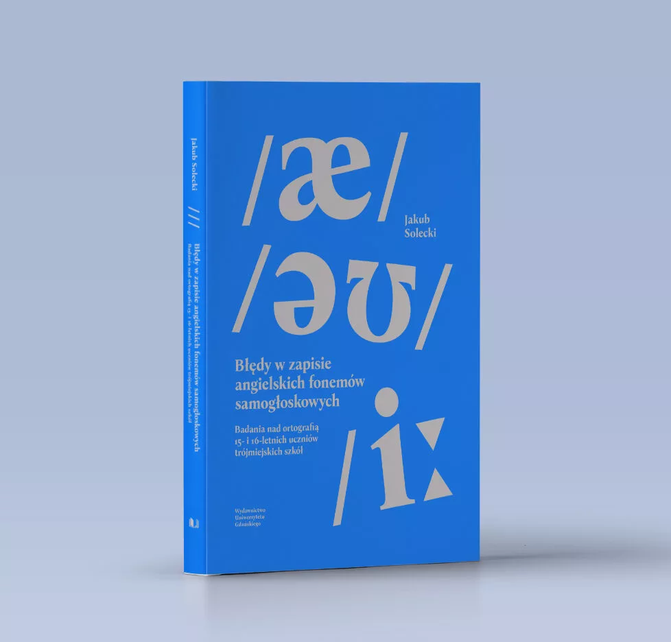 Okładka książki Błędy w zapisie angielskich fonemów samogłoskowych