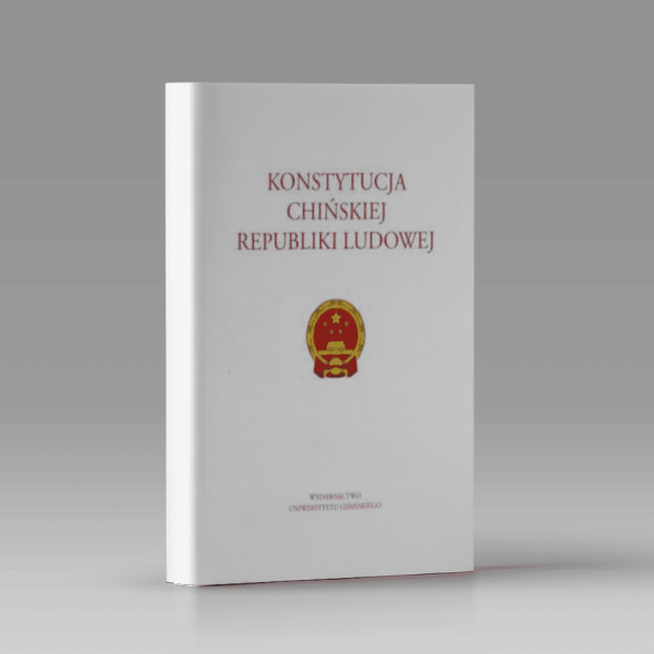 Okładka książki Konstytucja Chińskiej Republiki Ludowej