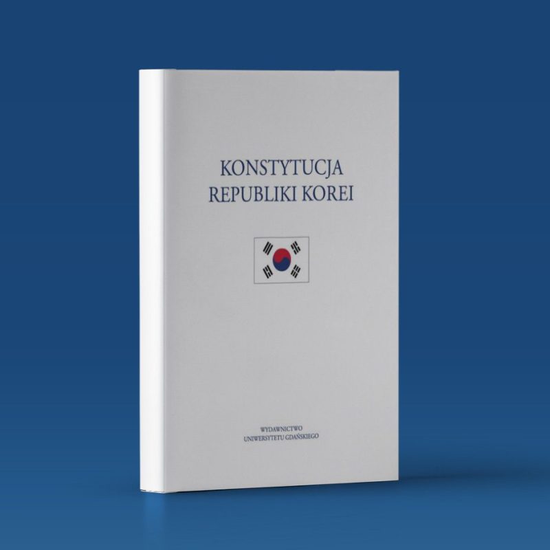 Okładka książki Konstytucja Republiki Korei