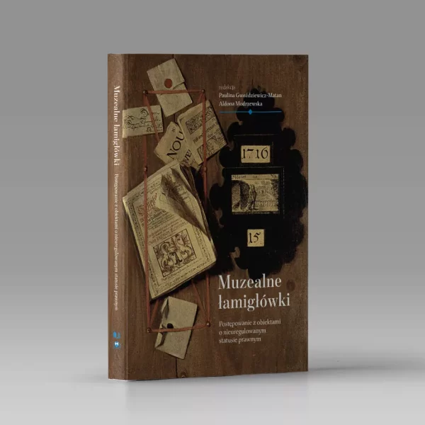 Okładka książki Muzealne Łamigłówki